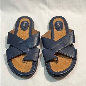 b.o.c. Navy Blue Women's Sandals